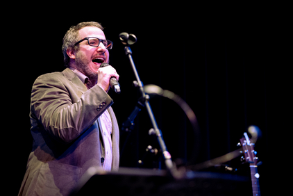 Martin Hermann während eines Auftritts