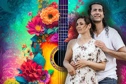 Dúo Vidalita. Lobo Guerrero und seine Frau Bettina